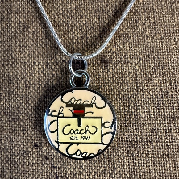 Coach Jewelry - Coach Logo Pendant on Unbranded Chain